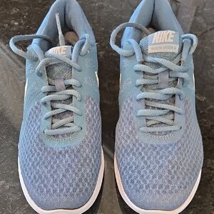 Nike Women’s Revolution 4 Light Blue Mesh Athletic Sneakers